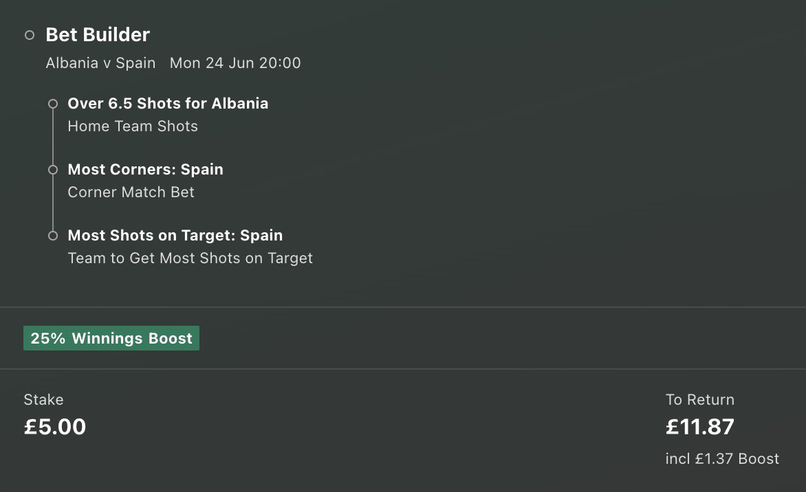 Stan4Chain's tweet image. Albania 🇦🇱 V Spain 🇪🇸 

👀👇