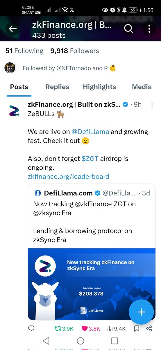 imawinnerrrrr's tweet photo. @crypto_pikachu1 @zkFinance_ZGT Done https://t.co/082BMlC8TD