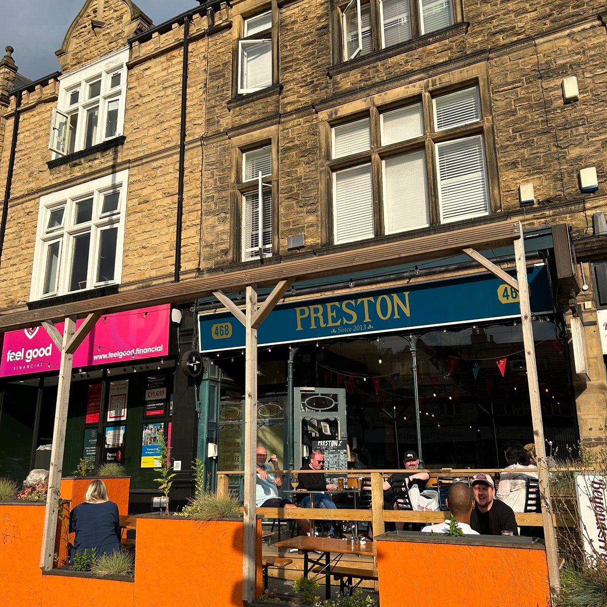 Lovely sunny Preston 🤩🌞

It’s a beautiful evening here on the Oakwood parade, so why not come and join us? Our beer garden awaits you! 🪴🍻

🫶 Open until 11PM 🫶