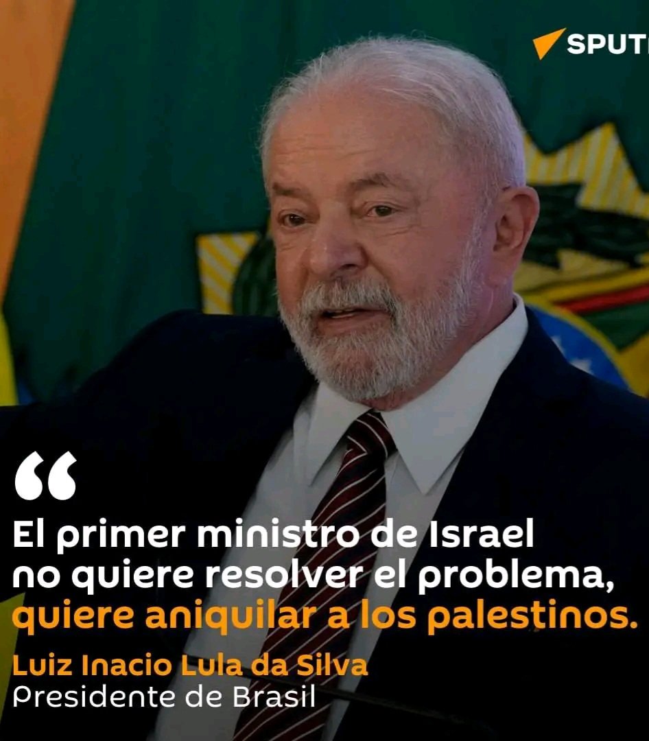 Lula certero y valiente.