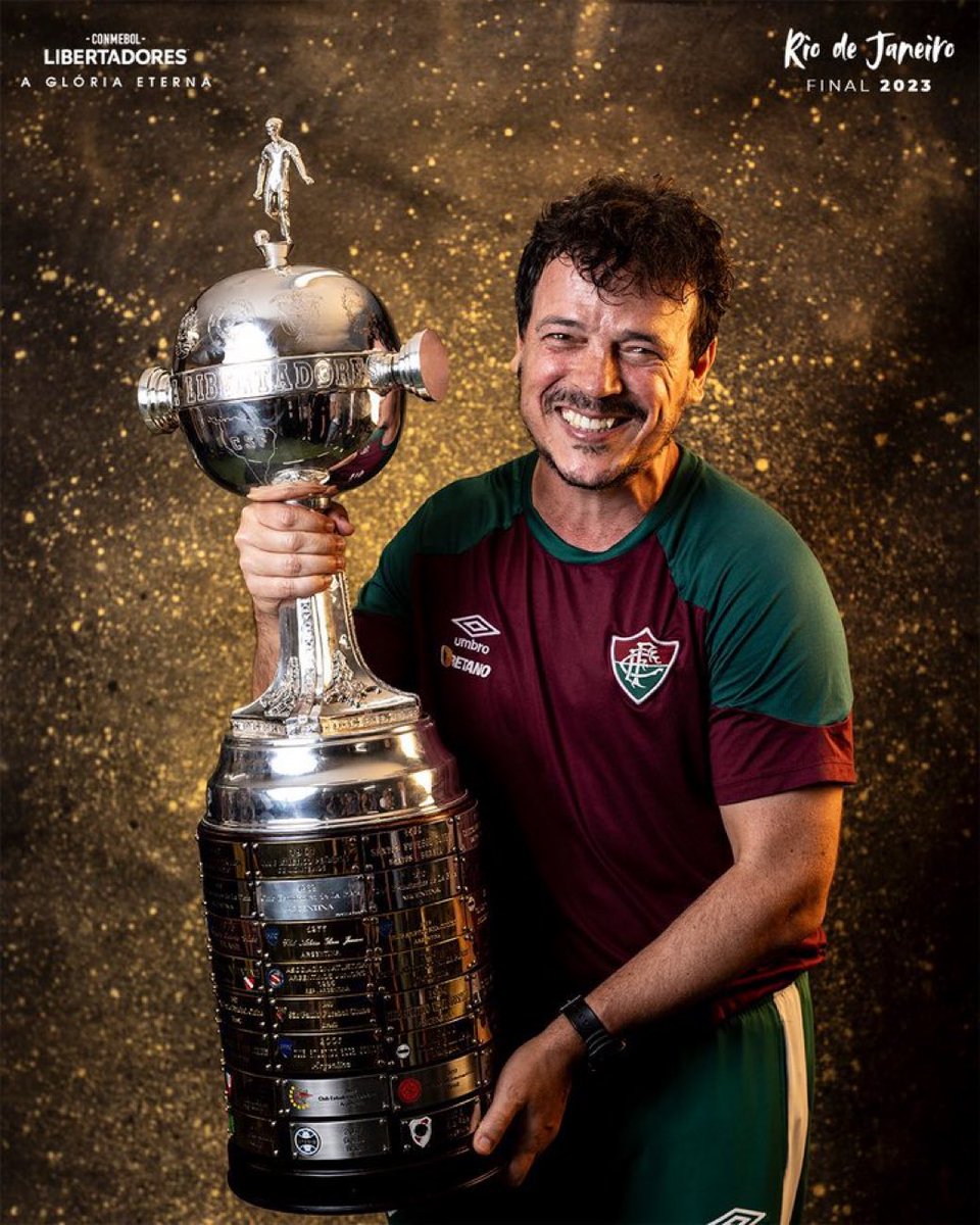 Até qualquer dia, Diniz. 

O que foi feito foi lindo demais. Fluminense venceu e deu show. Momentos de orgulho máximo. 
Nunca tinha visto uma conexão tão grande de uma torcida com um treinador.