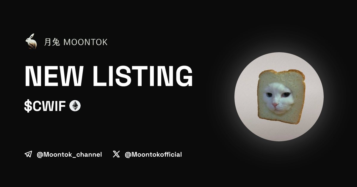 Moontok Listing Alert tweet media