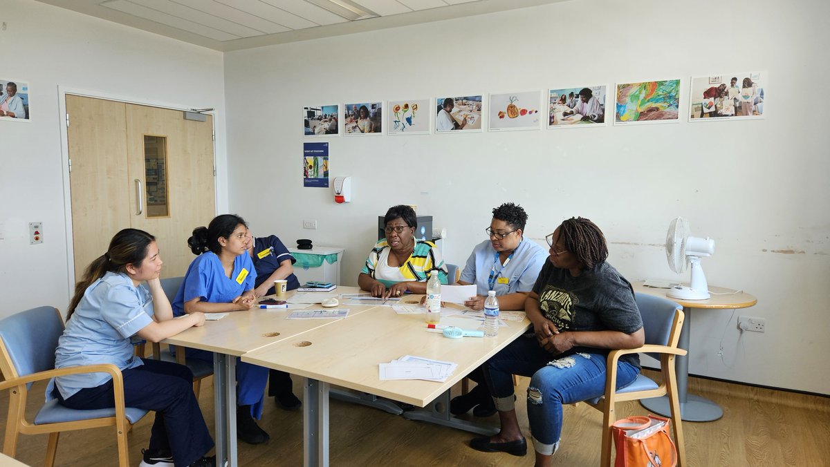 Jimmy Hobayan (@jimmyhobayan) on Twitter photo Another successful session today.
**Clinical Judgement & Decision-Making Workshop**
Learning & helping each other to further improve patient care in @NorthMidNHS.
Thanks to the fellow marvellous facilitators <a href="/SampsonDuah1/">Sampson Duah</a> <a href="/Idi15340211/">Idi</a> <a href="/nuriat29/">Nuriat Bukenya</a> <a href="/DeborahPT4/">Deborah Watkins</a> 👍🫡 Another successful session today.
**Clinical Judgement & Decision-Making Workshop**
Learning & helping each other to further improve patient care in @NorthMidNHS.
Thanks to the fellow marvellous facilitators <a href="/SampsonDuah1/">Sampson Duah</a> <a href="/Idi15340211/">Idi</a> <a href="/nuriat29/">Nuriat Bukenya</a> <a href="/DeborahPT4/">Deborah Watkins</a> 👍🫡