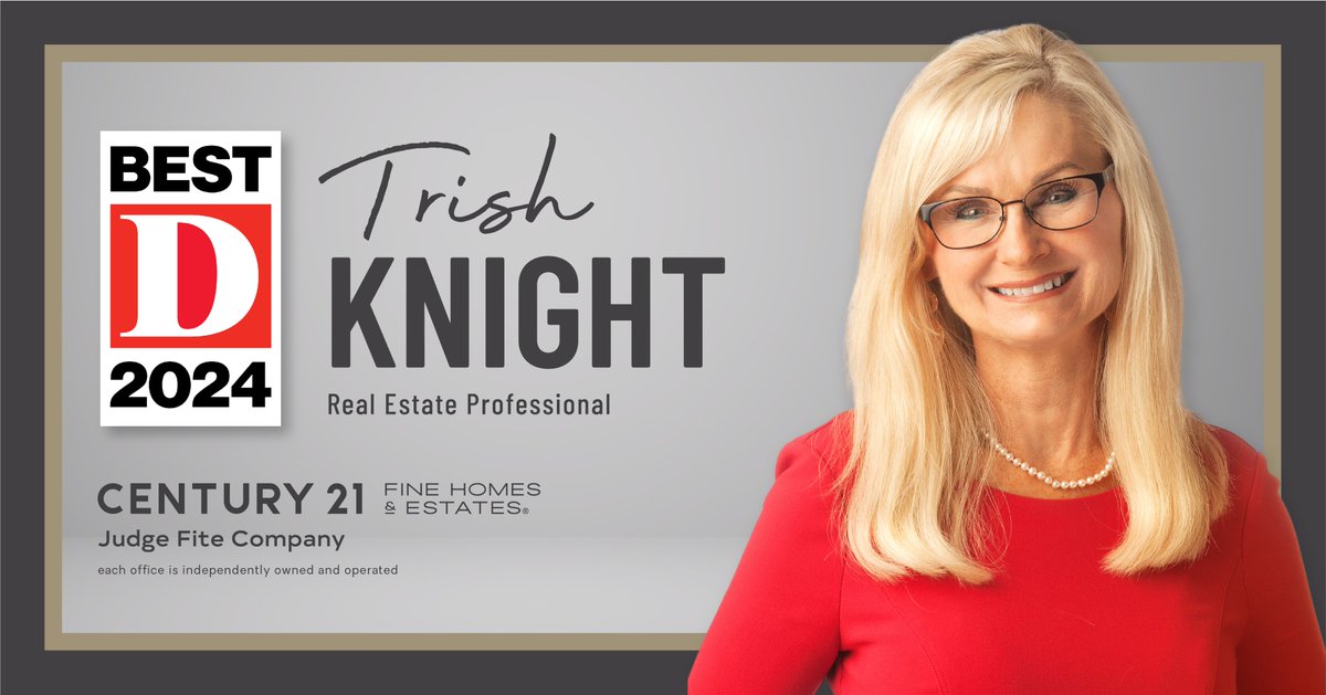 Trishdknight's tweet photo. I'm thrilled to have been recognized by D Magazine as a D Best Real Estate Agent for 2024!🎉
#magazine #best #realtor #dfwrealtor #dmagazinebestrealtor #dmagazine #trishknightrealtor #trishsoldit #soldbytrish #texasrealtor #century21agent #2024 https://t.co/91tf1QhZPY