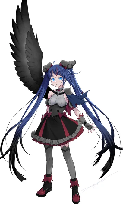 ひろプリコンプリートブックも出たことだしダークスカイ描き。 