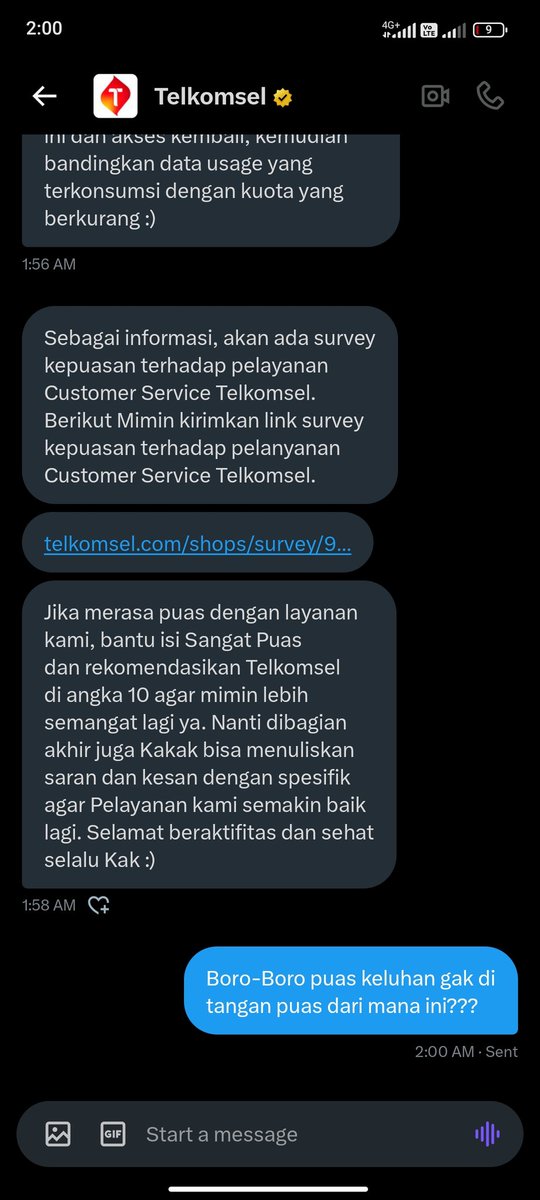 aneaneway's tweet photo. @Telkomsel https://t.co/W1GT4nnLS2