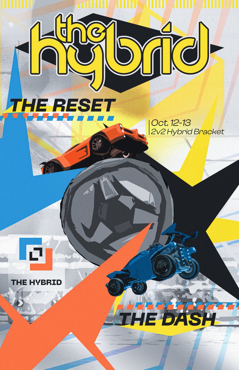 The Hybrid Freestyle Series is official!  

Join us as we put the world’s best creative AND noflip freestylers with and against each other for the chance to win their share of a $2,000 prize pool!

Qualifiers will start 2 weeks after #RLCS Worlds!

#RocketLeague #TheHybrid