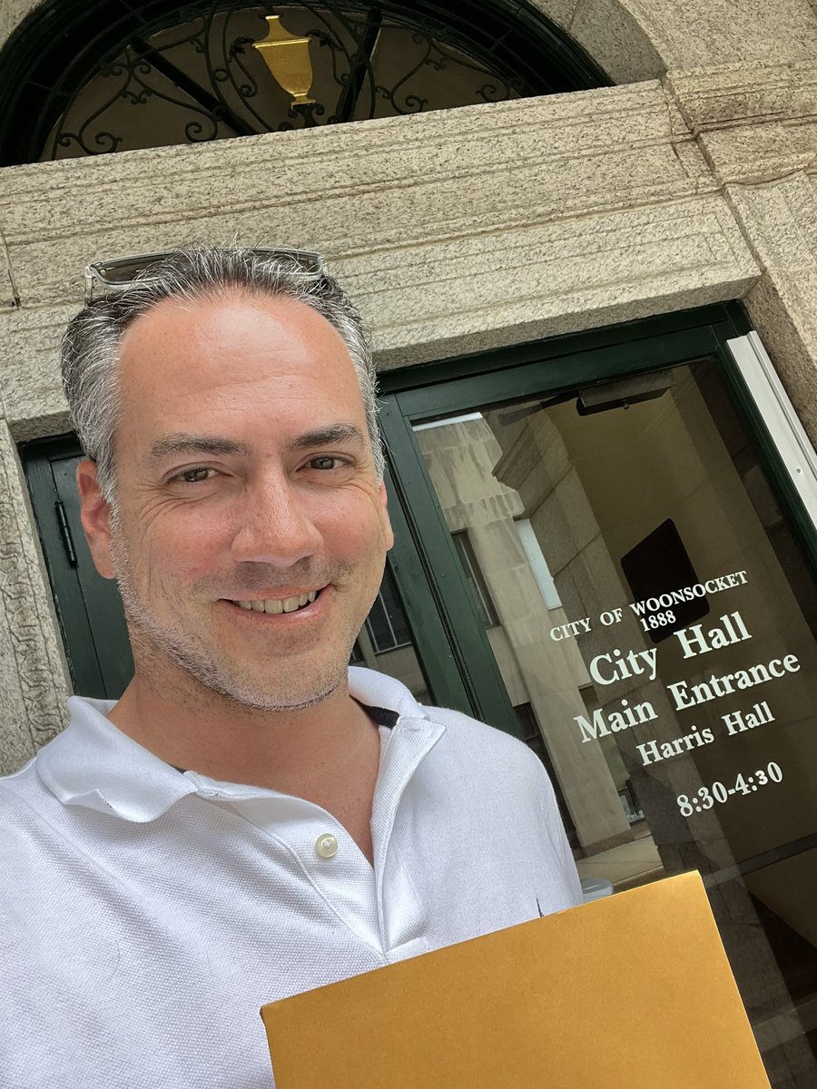 Exciting day to declare my candidacy for Rhode Island State Rep 51!  Looking forward for the opportunity to serve the people of both my hometowns Woonsocket and Cumberland on the state level working hard to make RI a better place for all of us.  🇺🇸