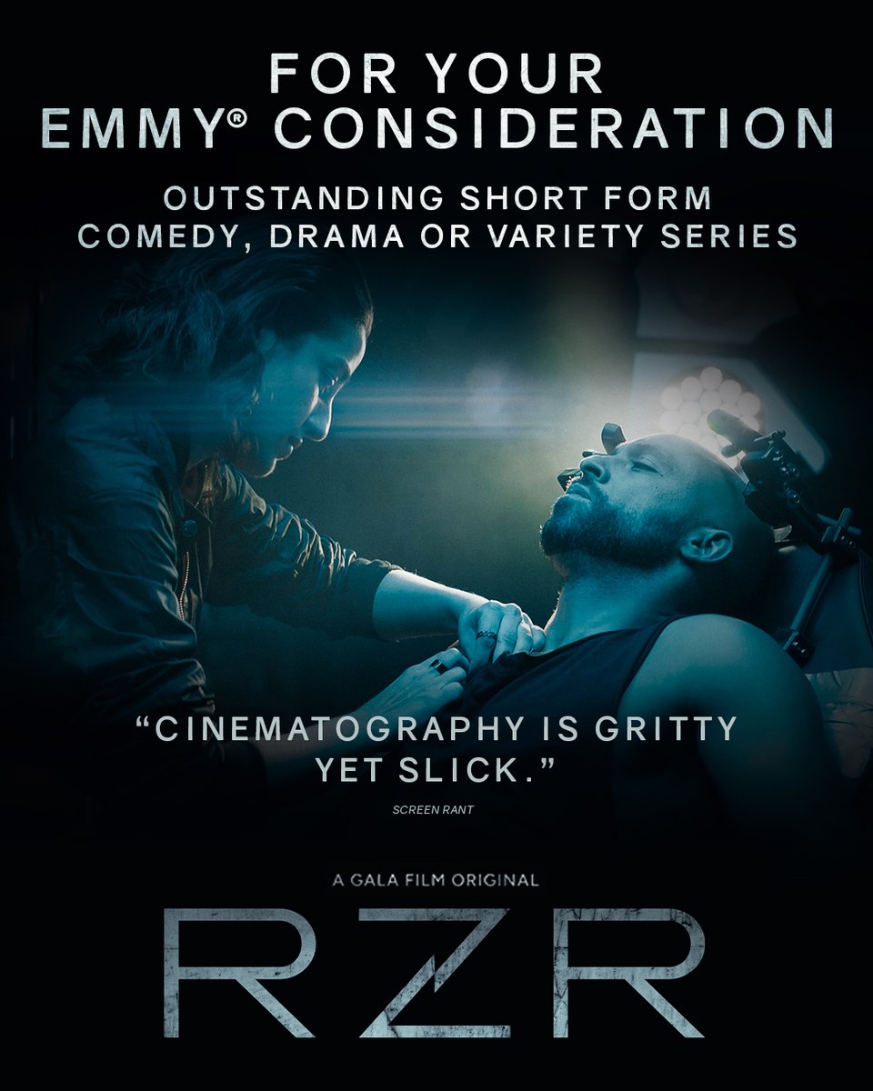#RZRSeries - FOR YOUR EMMY® CONSIDERATION
⭐️⭐️⭐️⭐️⭐️⭐️
Today is the last day the ballots are open for <a href="/TelevisionAcad/">Television Academy</a> Members. To all those who have supported and considered RZR thank you so much 🙏

This has been an amazing journey so far, and it's only just the beginning!