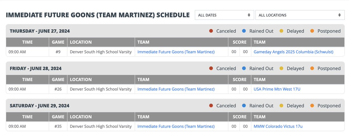 So far pitching stats this summer:
12 IP
2 GS
49 BF
4 H, 3 ER
24 SO
1.75 ERA

Next tournament: Five Tool Colorado Legends Classic
<a href="/ncsa/">NCSA College Recruiting</a> <a href="/FASTBaseballCO/">Jason Hirsh</a> <a href="/colethomasfast/">Cole Thomas</a> <a href="/JonesUCSB/">Dylan Jones</a> <a href="/spencer_erdman/">Spencer Erdman</a>