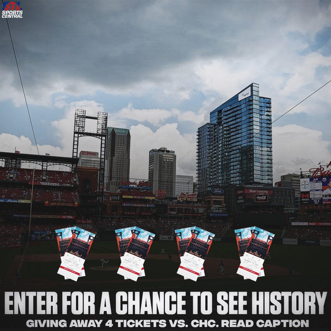 🚨 We are giving away 4 tickets to July 12th’s #STLCards game against the Cubs

TO ENTER:
- Download the Bunches app and join our group (LINK BELOW)
- RT
- Follow @STLSportsCntrl

Note: This giveaway is running on multiple platforms. Enter on our Facebook and Instagram accounts