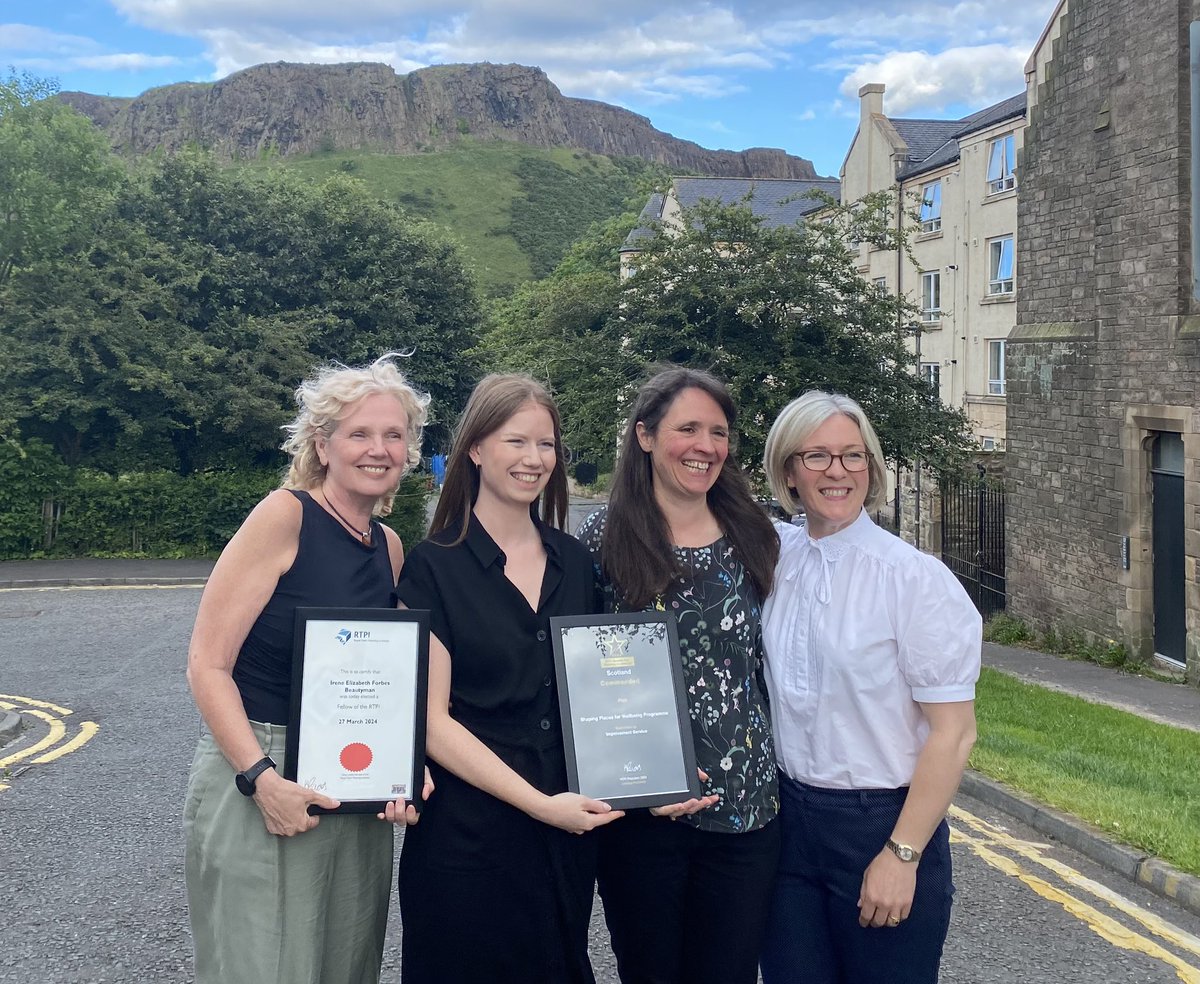 Shaping Places for Wellbeing Place-Based Approach (@place4wellbeing) on Twitter photo A double whammy at the @RTPIScotland awards tonight. <a href="/IreneBeautyman/">Irene Beautyman</a> has been certified as a ‘Fellow’ and the <a href="/place4wellbeing/">Shaping Places for Wellbeing Place-Based Approach</a> received ‘Commended’ for the Shaping Places for Wellbeing Programme. Thanks to everyone for their support 🤩
<a href="/improvserv/">Improvement Service</a> <a href="/P_H_S_Official/">Public Health Scotland</a> <a href="/planningskills/">planning skills</a> A double whammy at the @RTPIScotland awards tonight. <a href="/IreneBeautyman/">Irene Beautyman</a> has been certified as a ‘Fellow’ and the <a href="/place4wellbeing/">Shaping Places for Wellbeing Place-Based Approach</a> received ‘Commended’ for the Shaping Places for Wellbeing Programme. Thanks to everyone for their support 🤩
<a href="/improvserv/">Improvement Service</a> <a href="/P_H_S_Official/">Public Health Scotland</a> <a href="/planningskills/">planning skills</a>