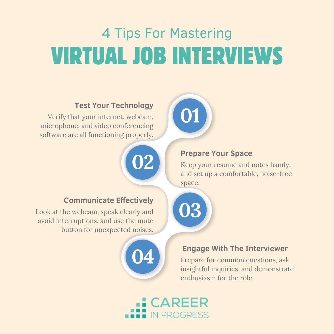 FCDcareercoach's tweet image. 💬 Virtual interviews are here to stay. Equip yourself with the skills and strategies needed to shine in remote hiring processes. Do you prefer virtual or in-person interviews?

#VirtualInterviews #RemoteHiring #JobSearchSkills #CareerGrowth #careerdevelopement
