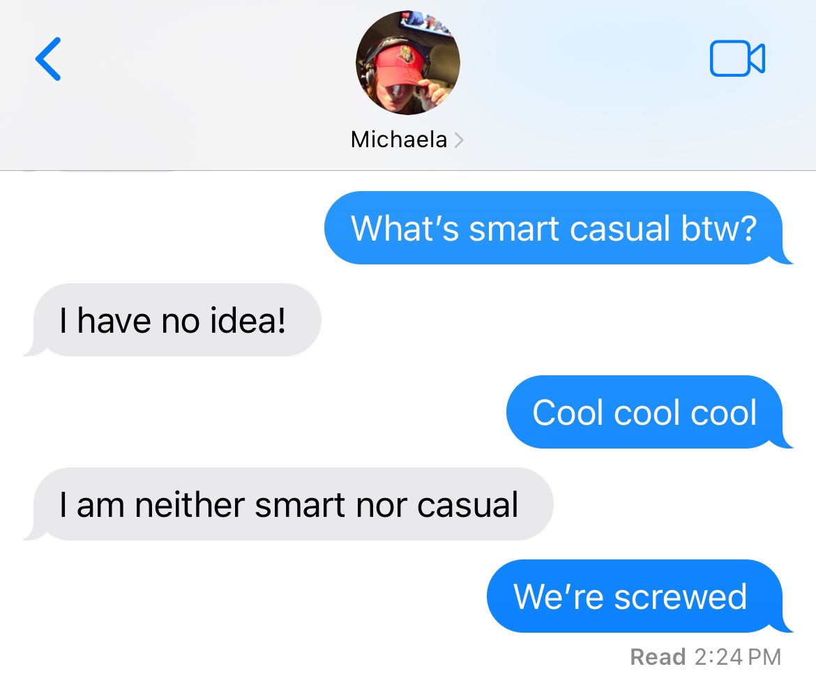 When <a href="/Schreids/">Michaela Schreiter</a> and I get invited to fancy events…