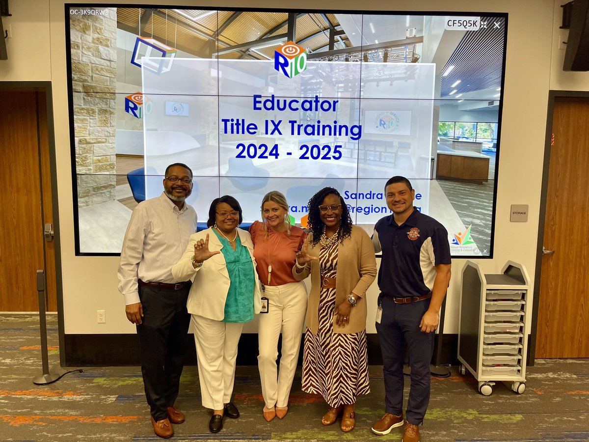 CherishPipkins's tweet image. New role! 
New goals. 
New team @SpanishConde 
New learning with @SanMoo972 @Region10ESC