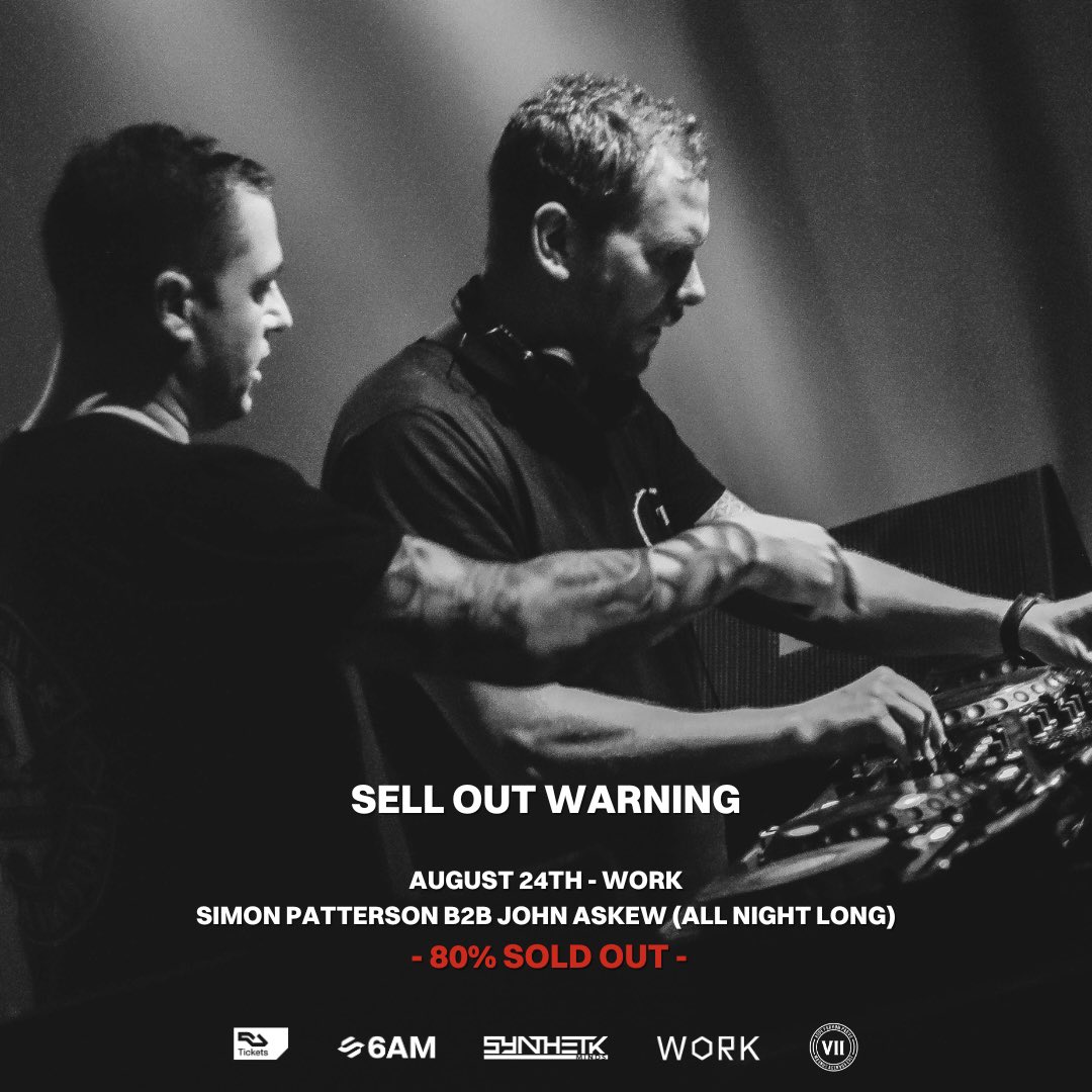 LA! Two months to go and we’re getting close to selling out for Simon and my 7hr B2B warehouse party. Can’t wait to see all our west coast crew! Last tickets: linktr.ee/theviicrew <a href="/6AMGroup/">6AM</a>