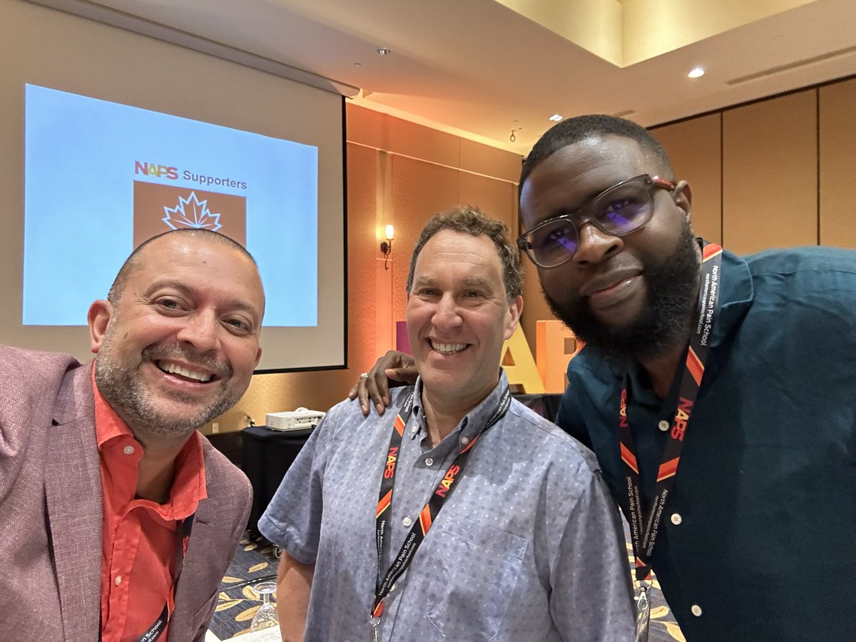 Dr. Rajesh Khanna of the KhannaLabUF (@khannalabuf) on Twitter photo Obligatory selfie with two superstar pain scientists <a href="/JeffreyMogil/">Jeffrey Mogil</a> and <a href="/IshmailSaboor/">Ishmail Abdus-Saboor</a> <a href="/NAPainSchool/">North American Pain School</a> #NAPS2024 Obligatory selfie with two superstar pain scientists <a href="/JeffreyMogil/">Jeffrey Mogil</a> and <a href="/IshmailSaboor/">Ishmail Abdus-Saboor</a> <a href="/NAPainSchool/">North American Pain School</a> #NAPS2024