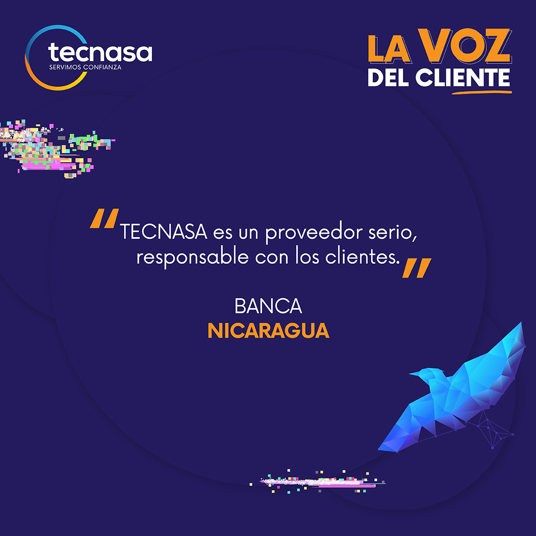 Seriedad y responsabilidad son claves en nuestro servicio. ¡Gracias por tu confianza! #ProveedorConfiable #TECNASA

#CalidadSuperior #EquipoTECNASA #ConfianzaTECNASA #Profesionalismo #TECNASA #ServimosConfianza #InnovandoparaTI #Tecnología #EmpresaEnPositivo #TecnologiaParaTI