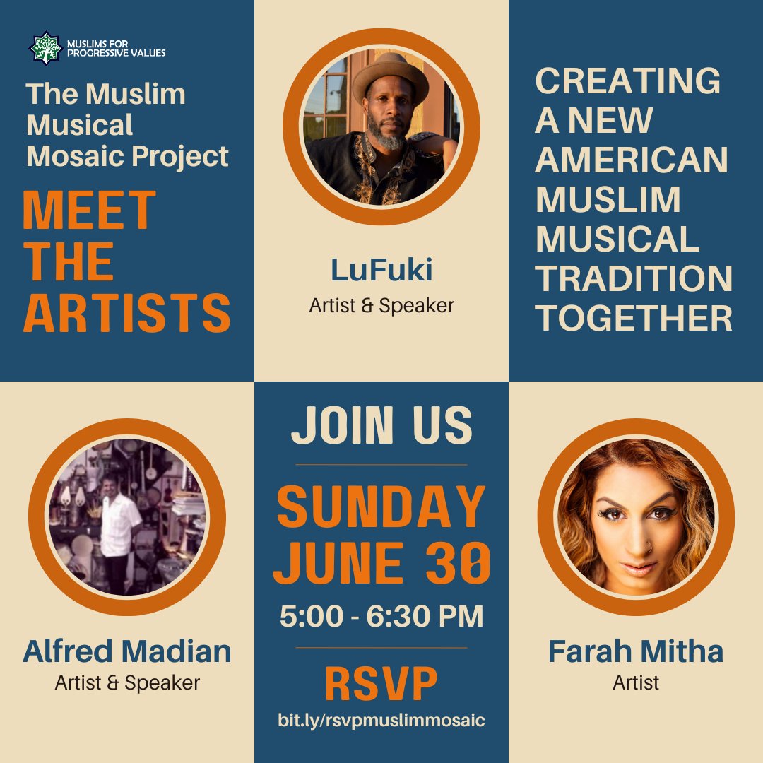 CA_Humanities's tweet image. After hosting a series of music-focused “salons” w/members of the Muslim American community in LA this spring, @mpvusa is hosting a FREE celebratory event for their Muslim Musical Mosaic Project on June 30, 2024 @ the Cat&apos;s Crawl Theater: bit.ly/45CZD4R #HumanitiesforAll
