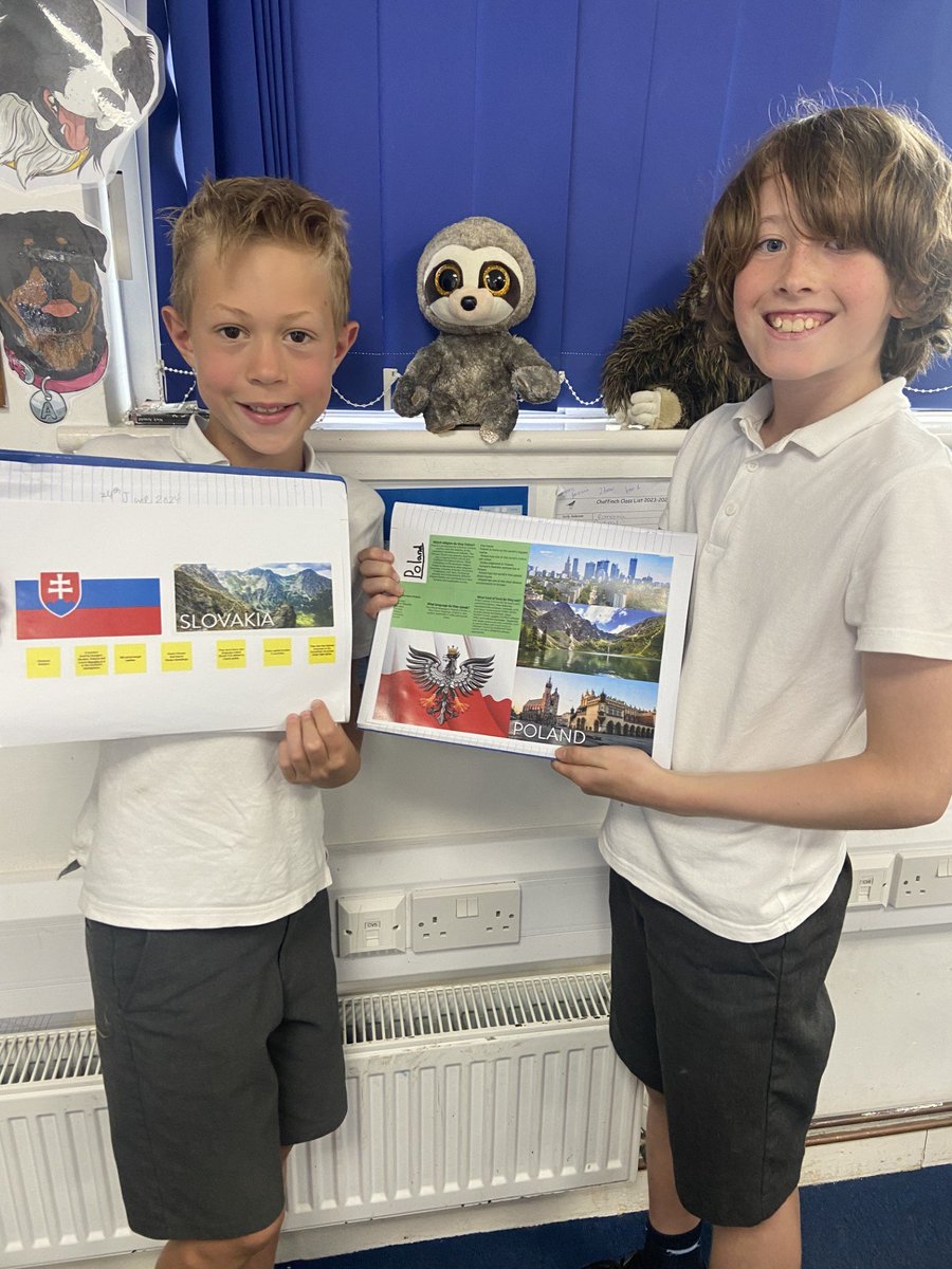 We are geographers!
Euro fever! Chaffinch have spent sometime this afternoon exploring the teams playing in the euros. They used their geographical and locational knowledge to teach their classmates all about their chosen country!