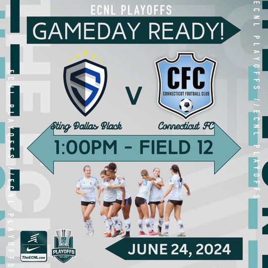 Sting 08 Black ECNL (@stingecnl08) on Twitter photo Gameday #2!!
🕐 1pm PST
📍Field 12
🔵 jerseys
<a href="/CoachTatu/">Tatu</a> <a href="/adamflynnAF/">Adam Flynn</a> <a href="/JREskilson/">J.R. Eskilson</a> <a href="/PrepSoccer/">Prep Soccer ⚽️</a> <a href="/TopDrawerSoccer/">TopDrawerSoccer</a> Gameday #2!!
🕐 1pm PST
📍Field 12
🔵 jerseys
<a href="/CoachTatu/">Tatu</a> <a href="/adamflynnAF/">Adam Flynn</a> <a href="/JREskilson/">J.R. Eskilson</a> <a href="/PrepSoccer/">Prep Soccer ⚽️</a> <a href="/TopDrawerSoccer/">TopDrawerSoccer</a>