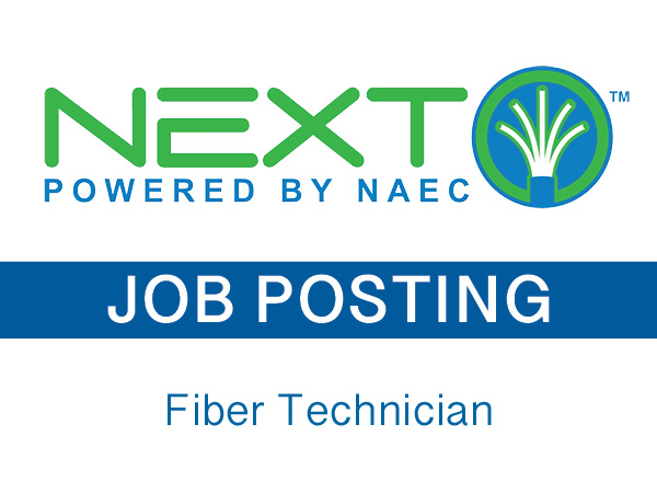 North AR Electric (@northarelectric) on Twitter photo <a href="/NEXTbyNAEC/">NEXT Powered by NAEC</a> is accepting applications for a fiber technician at naeci.bamboohr.com/careers/58 through June 28. Position is based out of Mountain Home office. NEXT is an Equal Opportunity Employer; employment is at-will. <a href="/NEXTbyNAEC/">NEXT Powered by NAEC</a> is accepting applications for a fiber technician at naeci.bamboohr.com/careers/58 through June 28. Position is based out of Mountain Home office. NEXT is an Equal Opportunity Employer; employment is at-will.