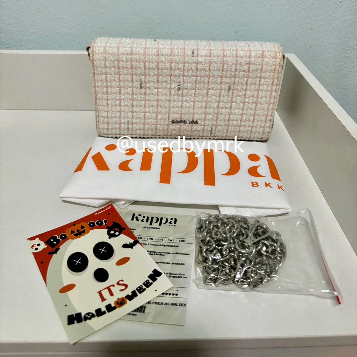 usedbymrk's tweet photo. ส่งต่อ #kappabkk รุ่น Emily , Jan Tweed , Lily

🎀🎀 350฿ รวมส่ง ทุกใบ 🎀🎀
✨อุปกรณ์ครบ ���ีการ์ด,ถุงผ้า ทุกใบค่า✨

Emily มีตำหนิ กระเป๋าดูดสี รอยแมวข่วนด้านหล้ง
Jan &amp; Lily สภาพตามการใช้งานค่ะ
ขอคนไม่ซีเรียสนะคะ 🥹🥹

#kappabkkส่งต่อ #ส่งต่อกระเป๋า #กระเป๋ามือสอง #กระเป๋าสะพาย https://t.co/xBSKKoBoSF