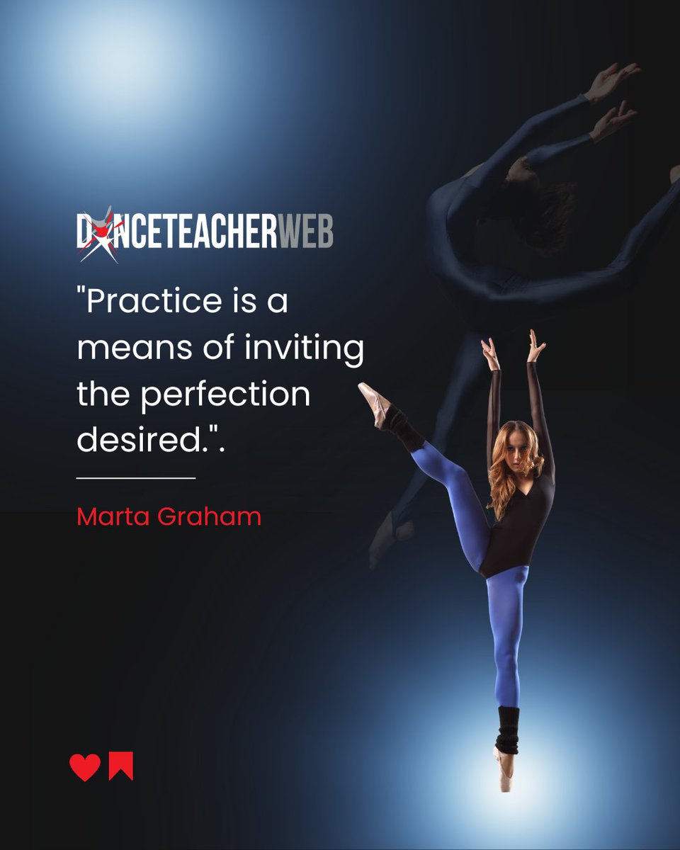What is the phrase that inspires you to dance? 😊
Tell us in the comments, and let's start the week with some inspiration! 

#Dance #danceteacherweb #motivationalquotes #motivational #dancers