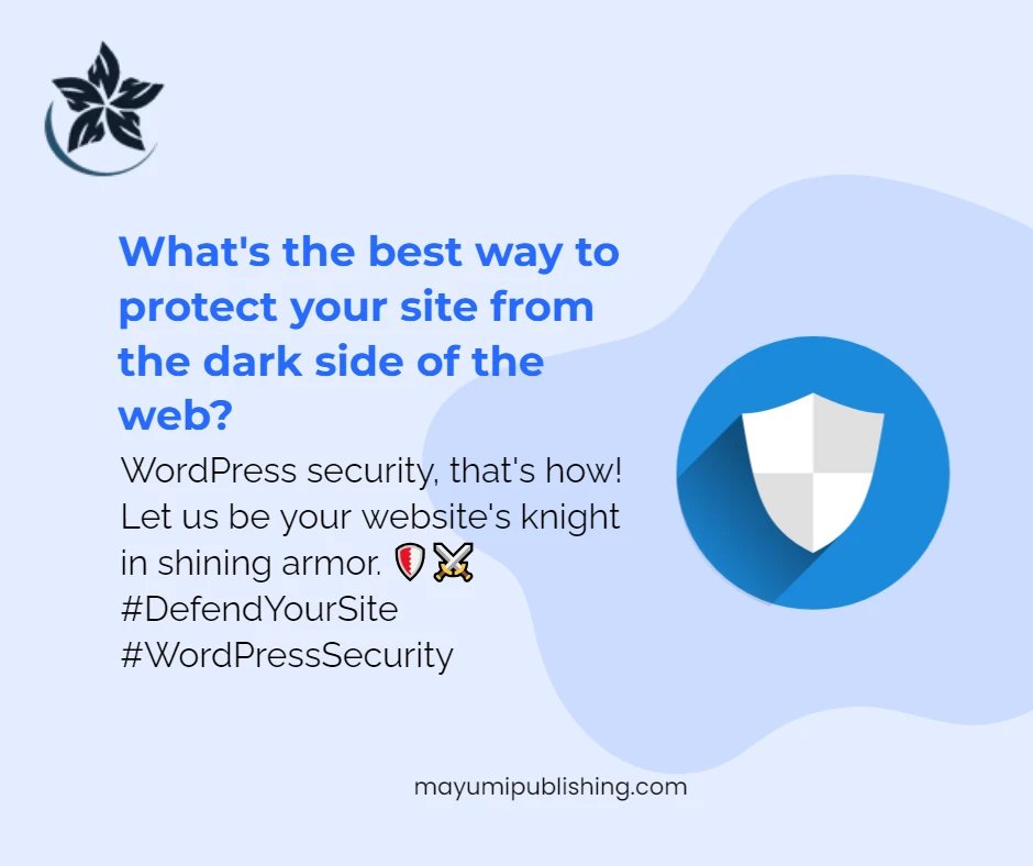 mayumi_digital's tweet photo. WordPress has reliable security features, updates, and plugins to protect your website from threats and ensure a secure browsing experience. Use them to defend your site and avoid vulnerabilities. https://t.co/6mBp8lagxF #DefendYourSite #WordPressSecurity https://t.co/xIaf6q4cfD