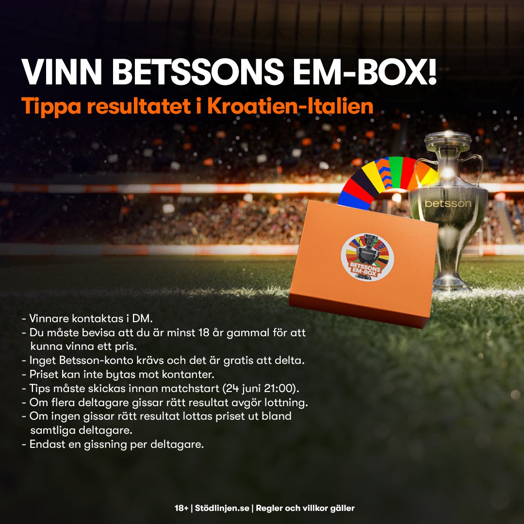 Betsson 🇸🇪 tweet media