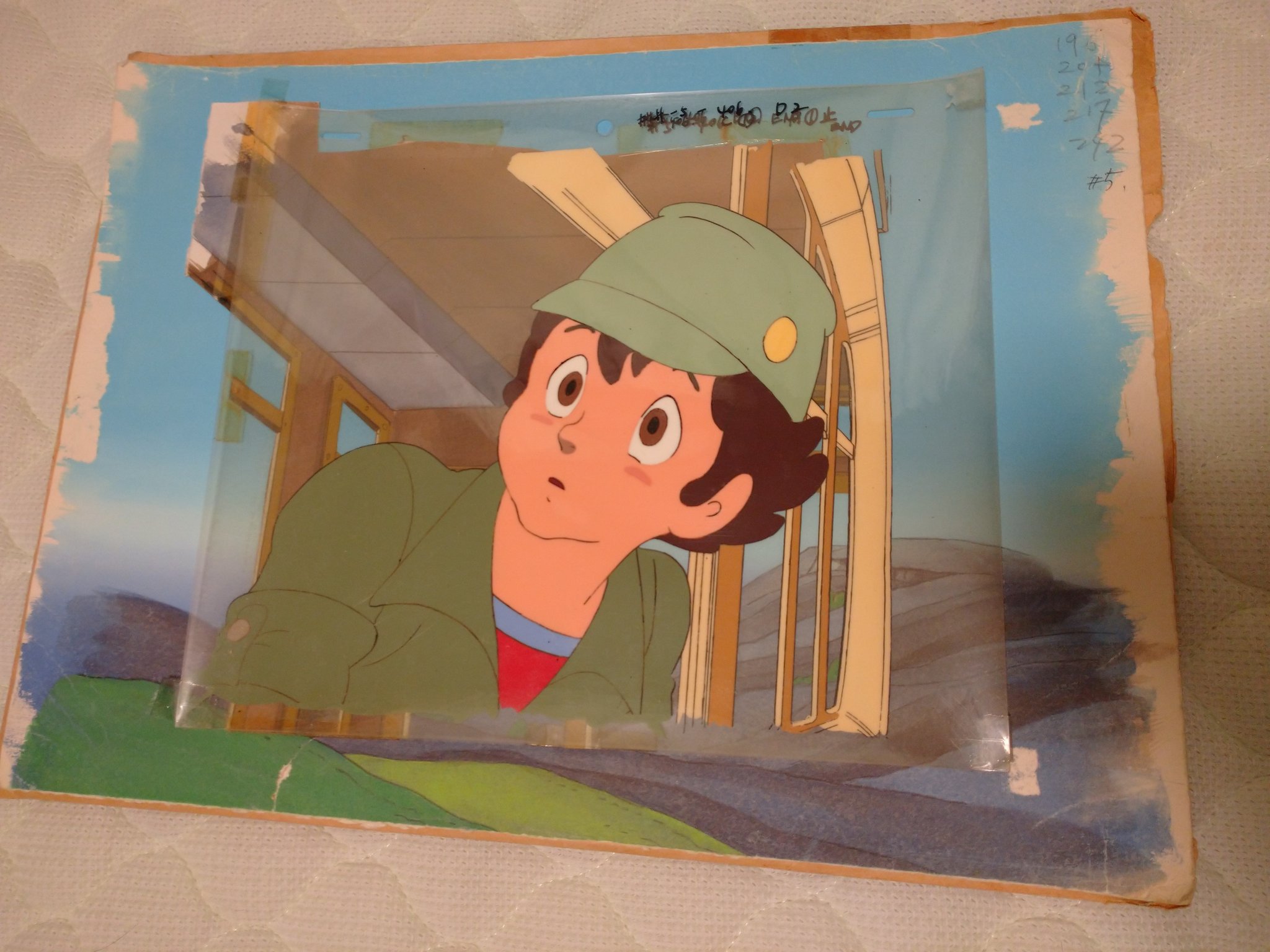 値下げ可　セル画　本物原画 Yahoo!オークション -「本物△」(セル画) の落札相場・落札価格