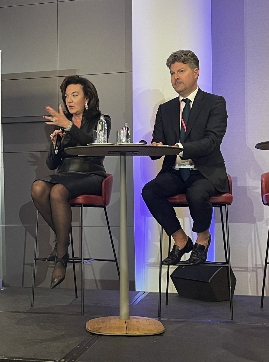 Caffar3Cristina's tweet photo. Good fun stirring “good trouble” w @Andreas_Schwab at #ECN #DMA_Conference in Amsterdam. Thank you Martijn Snoep & ACM team. Good enforcement vibes but let’s think of
#PlanA too: wake up Europe, dependency on US is shocking. Where are we? #Public_Good #Digital_infrastructure https://t.co/slaIdCINRV