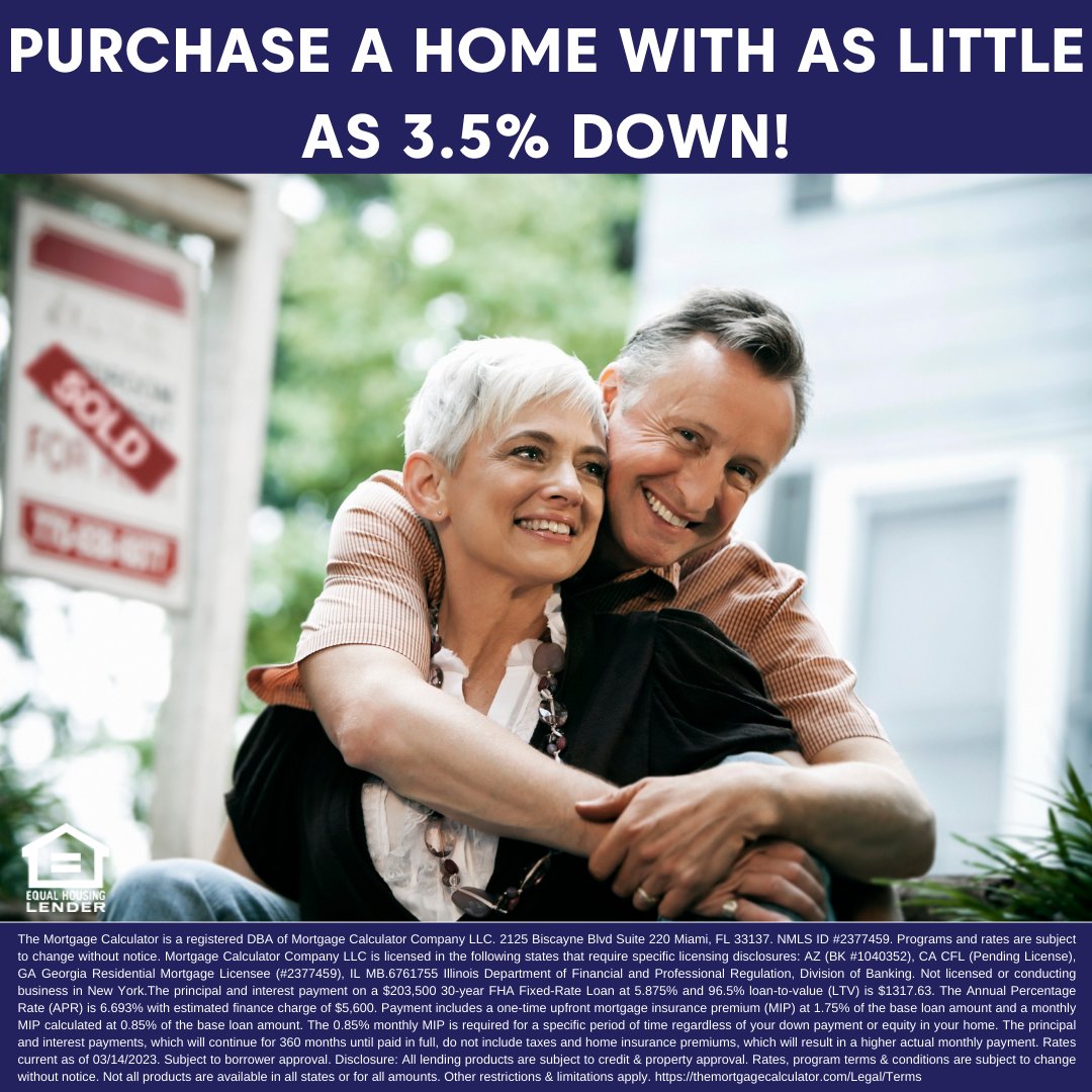 LoveneKim's tweet photo. 💵PURCHASE A HOME WITH AS LITTLE AS 3.5% DOWN!
✅Credit scores as low as 500
📉Great low FHA rates
📅Close in as little as 20 days
📲Apply at https://t.co/zSaKUv2mLU
#3.5%Down #LowDownPayment #LowCreditScore #FastClose #FHA https://t.co/EyWxtuHiCX