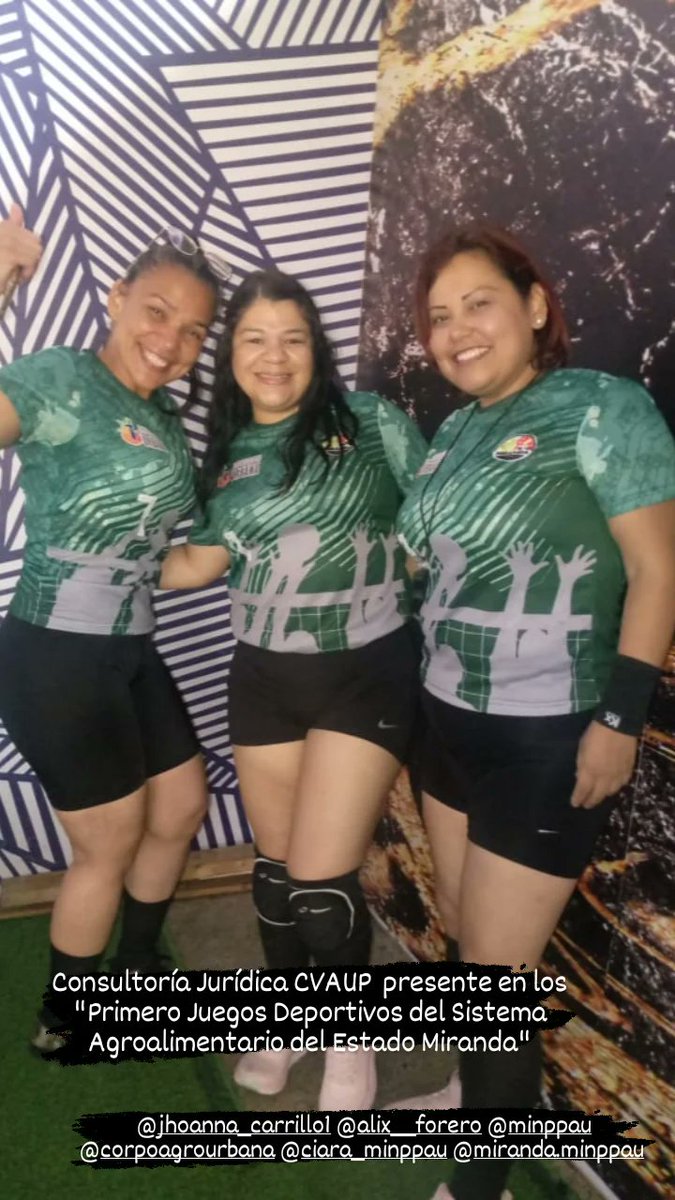 DeoletizisMaria's tweet photo. MINPPAU Estado Miranda Campeones 🏆✊ https://t.co/xGqi495ODx