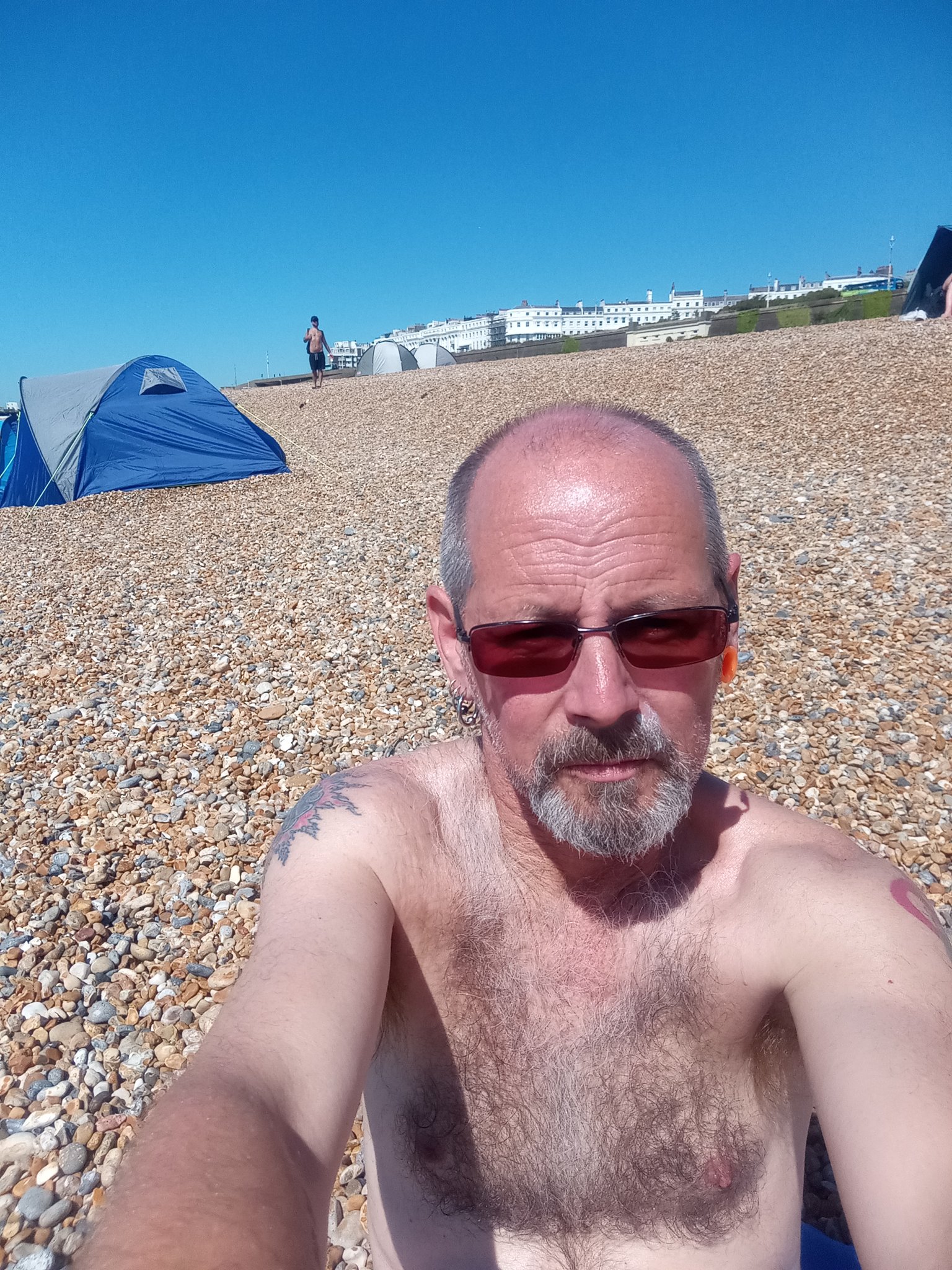 nudist older men  / X
