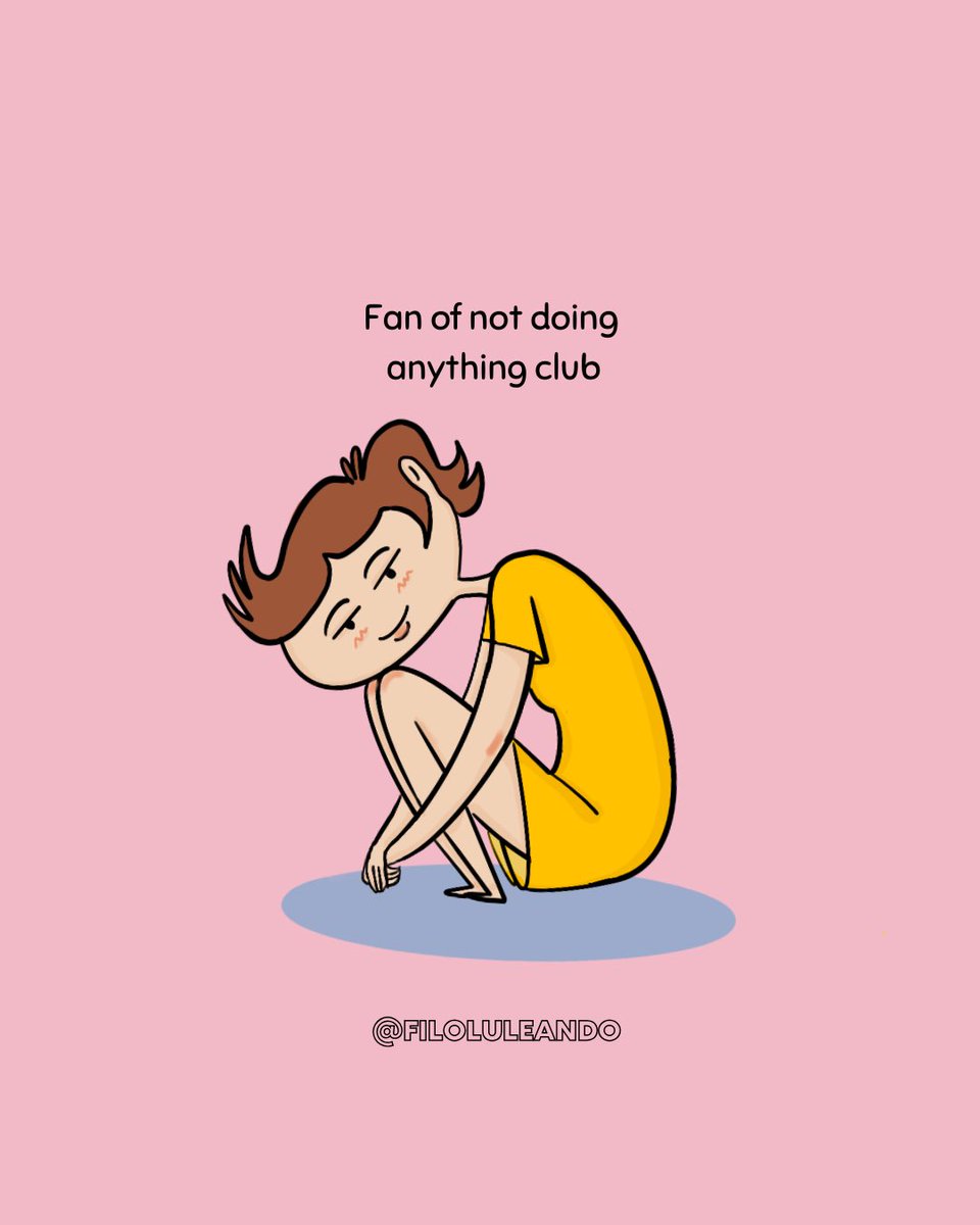 filoluleando's tweet photo. Soy orgullosa miembro del no hacer nada club 😌 #lazy #filoluleando #ilustracion https://t.co/VJ8JGIqV9L