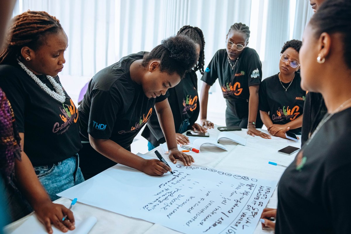 Yesi_Rwanda's tweet photo. We're proud to join other 35 fellow YLO/CSO leaders for a 3-day training on #ILO C190! Together, we're committed to building workplaces free from violence & harassment.
#EndViolenceAtWork
#WeAreGenerationGender
@HDIRwanda @RwandaGender @ilo @JosephRyarasa @DrAdelakin https://t.co/ZTLxSvwSMV