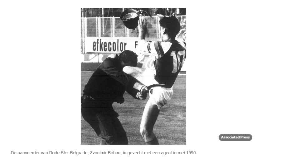 Oei NOS, Boban voor Rode Ster laten voetballen.