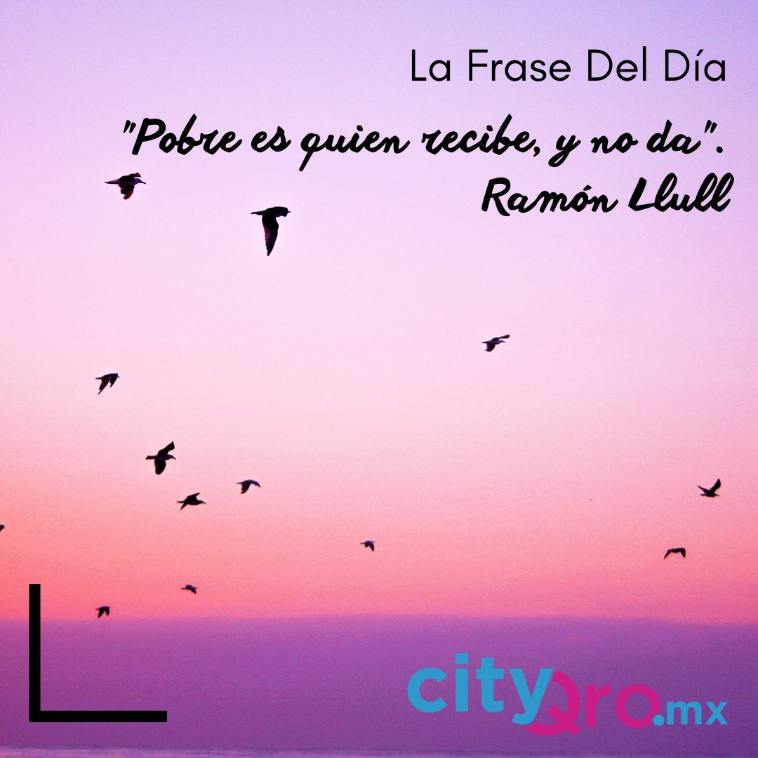 Se nos ha concedido mucho y no solo debemos agradecerlo, sino sobretodo ¡Retribuirlo a los demás! #LaFraseDelDia 
#CityQroMX #Queretaro #FelizLunes