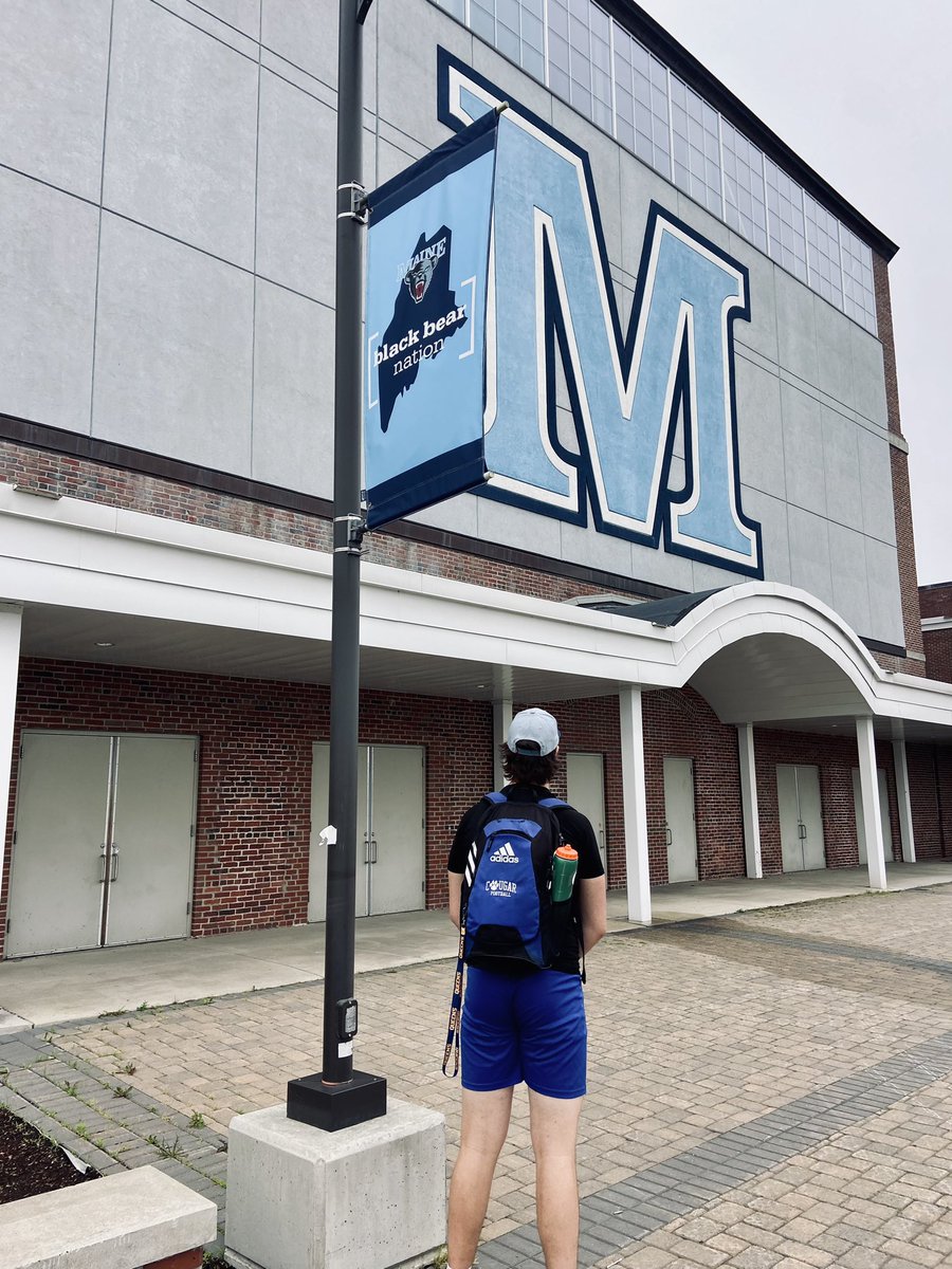 A huge thanks to the <a href="/BlackBearsFB/">Maine Football</a> program for a great camp. Had lots of fun, it was an awesome experience!!

<a href="/jfjoncas/">JF Joncas</a> <a href="/cougars_lennox/">Champlain Cougars Athletics</a>
<a href="/marcusclephan/">marcus clephan</a> 
<a href="/CoachBucar/">Dave Bucar</a> <a href="/CoachKue/">Nate Kue🎱</a>