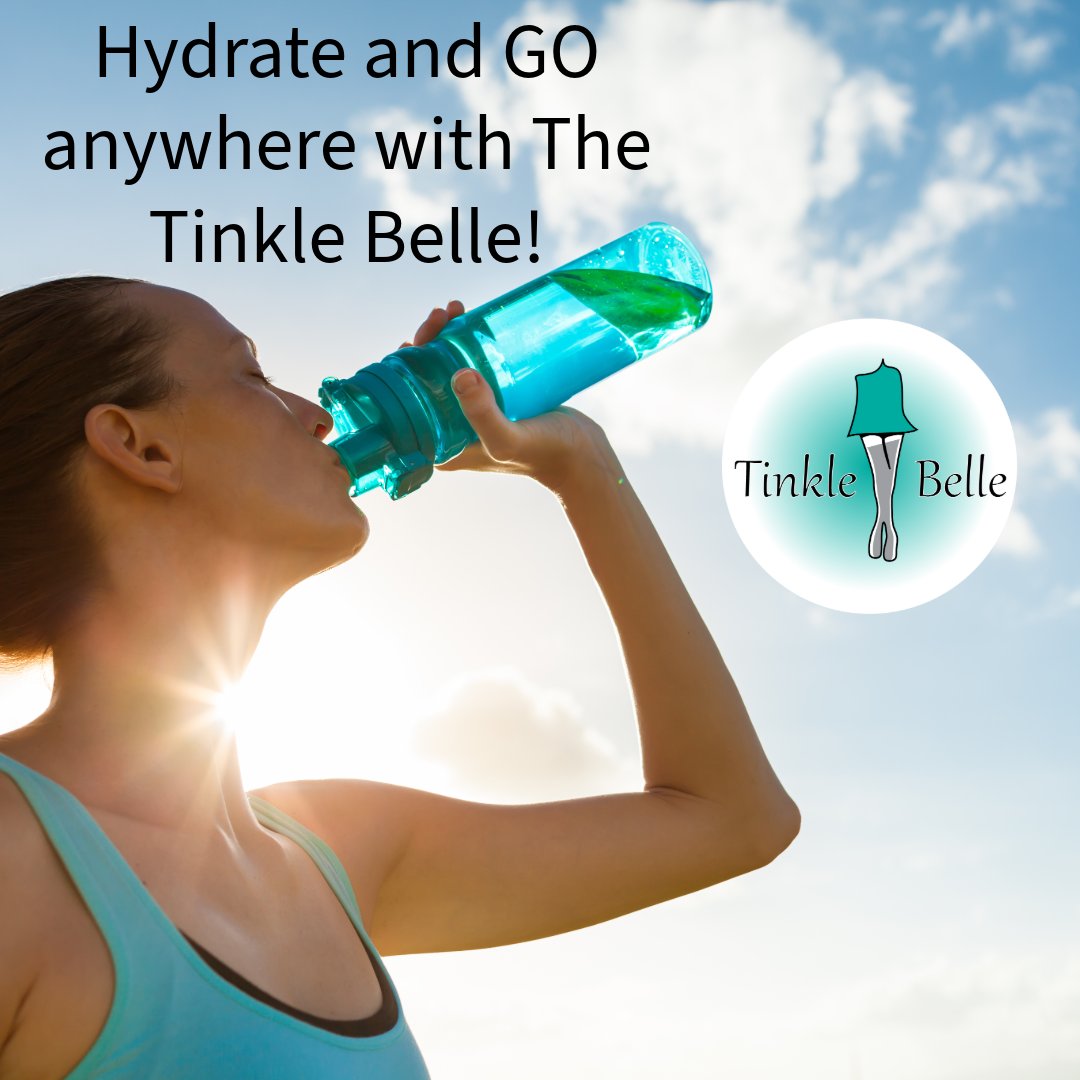 TheTinkleBelle's tweet image. Hydrate and go with The Tinkle Belle. You don't have to worry about holding it in. #hydrate #peefreedom #letpeedomring #happee