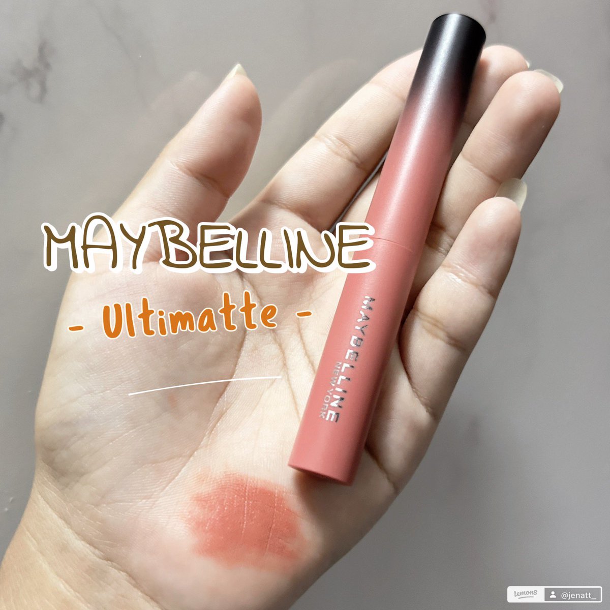 _JeNatt_'s tweet image. สีสวยละมุน ทาเป็นเบสผสมสีเข้ม ช่วยให้ขอบปากฟุ้งสวยมากกก หรือจะทาเดี่ยวๆ ลุควันชิวๆก็สวยดูธรรมชาติ แบบตื่นมาสวยเลย🍑💋  
พิกัด🍑 : s.shopee.co.th/40LdKp1yXi
พิกัด💙 : s.lazada.co.th/s.omFJP?cc
 #MAYBELLINE #morepeach   #review  #bueaty  #Lipstick