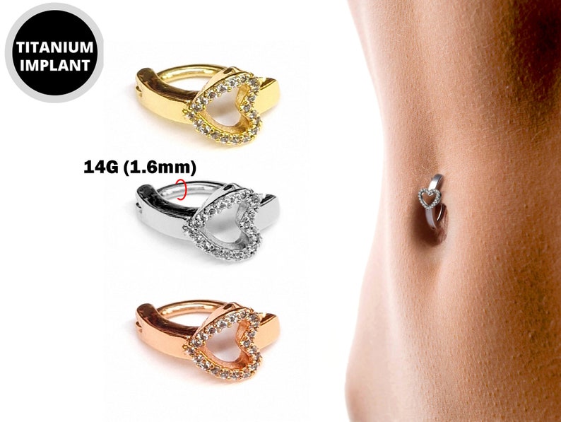 piercednlovely's tweet photo. Titanium Reverse Heart Clicker Belly Ring,Navel Ring with CZ Stone Crystals-14G Belly Bar Size 10mm-Gold,Rose Gold,Silver Tone.#titaniumclickerbellyring #reversebellybar #bellypiercing #bellybuttonring #plainbellynavel #bodypiercing #heartclickerbellybar
🛒https://t.co/iNQmXxFeFj https://t.co/sSgMIXhlsU