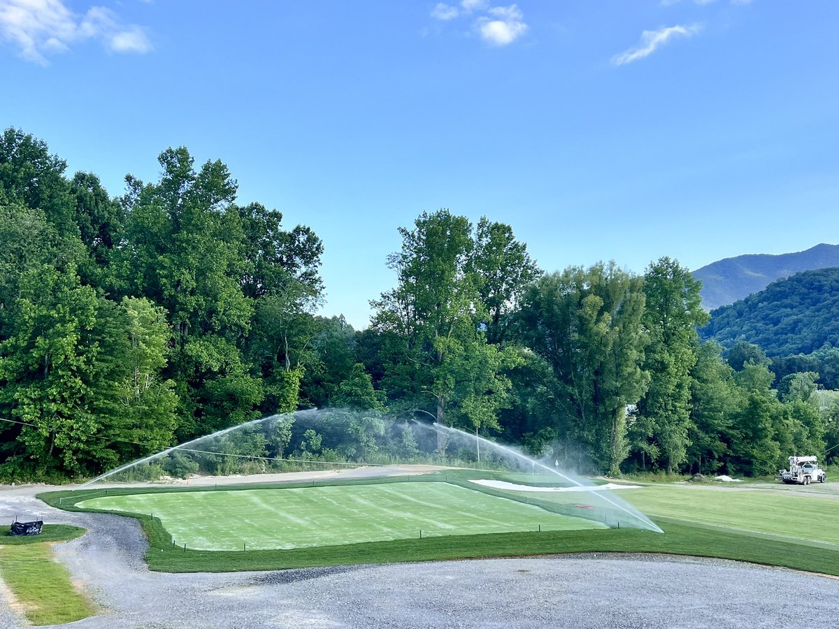 jeremyboone's tweet image. A special thank you to @TSPTurf for making these pics possible. Pumps down Saturday morning and they went above and beyond. Back operational Saturday evening. Great people, great service.