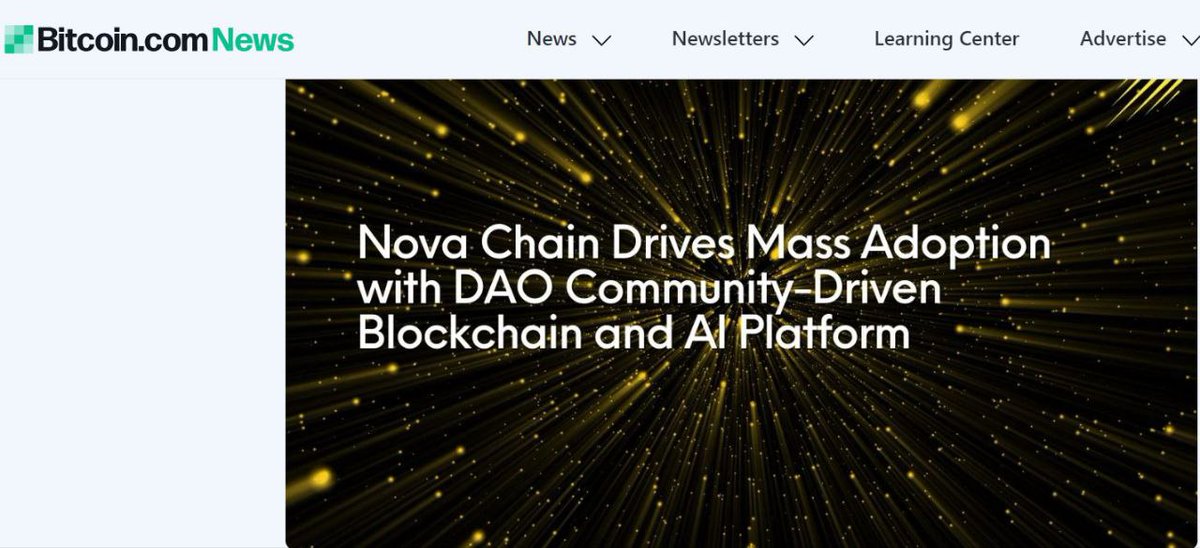 Check out <a href="/novachaintech/">Nova Chain</a>, the next big gem with:

- EVM compatible chain
- AI integration
- Social content creation
- Token not launched yet

They're bringing web2 creators to web3 with AI tools. More on-chain activity means more airdrops. Follow them now!