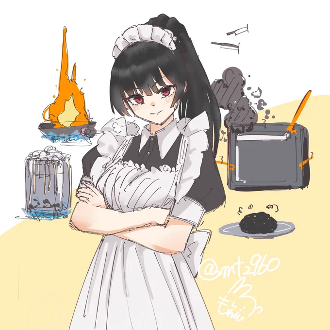 メイド磯風かわいい 