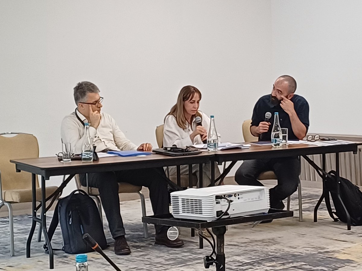 SEENPM_org's tweet photo. Journalists @DraganStaki from @RFERL and @Irvin_P from @BIRN_BiH discuss newsroom approaches to reporting on foreign influence and disinformation. #NavigatingInfluence https://t.co/eHdBw6owy6