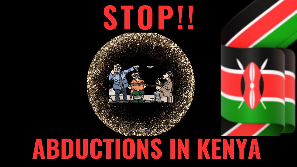 OrgMarwa's tweet image. Abduction is unlawful. Say no to spate of abductions currently going on in various Cities and towns in Kenya @EUinKenya @Kimuzi_ @CboChana @KituoSheria @MUHURIkenya