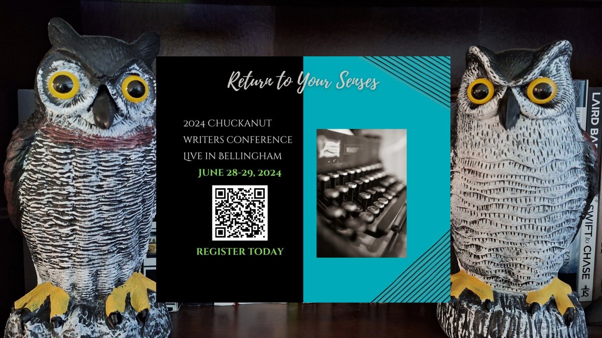 DarkForestPub's tweet photo. Come and meet Donald and Marge, the official mascots for Dark Forest Press LLC! Myself and these handsome birds will be at The @ChuckanutWriter's Conference in Bellingham, WA this Friday and Saturday! We have our own table where we will share the bounty of the forest. https://t.co/qu59AuWJCK