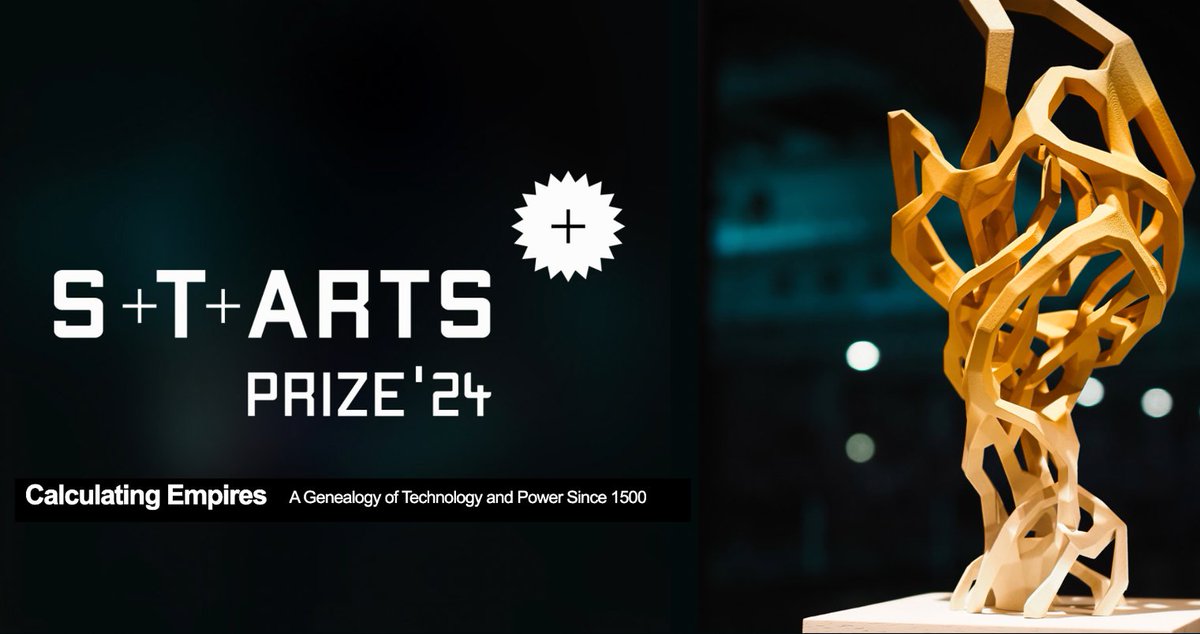 Kate Crawford (@katecrawford) on Twitter photo Wow. Couldn't be more thrilled that Vladan Joler & I just won the European Commission's grand prize for artistic exploration in science, technology and the arts - for Calculating Empires! <a href="/TheCreaturesLab/">Vladan Joler</a>
starts-prize.aec.at/en/winners/win…
calculatingempires.net Wow. Couldn't be more thrilled that Vladan Joler & I just won the European Commission's grand prize for artistic exploration in science, technology and the arts - for Calculating Empires! <a href="/TheCreaturesLab/">Vladan Joler</a>
starts-prize.aec.at/en/winners/win…
calculatingempires.net
